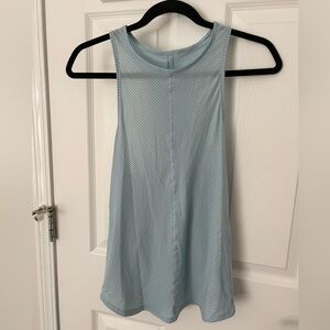 Lululemon Women’s Halter Style Racer Back tank top Light Blue Size 4
